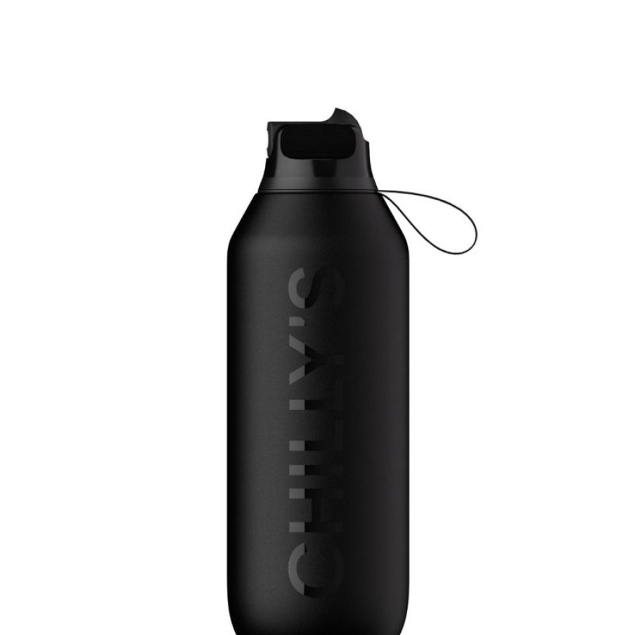 New Chillys Bottle Series 2 Flip Sports - Abyss Black - 500 Ml