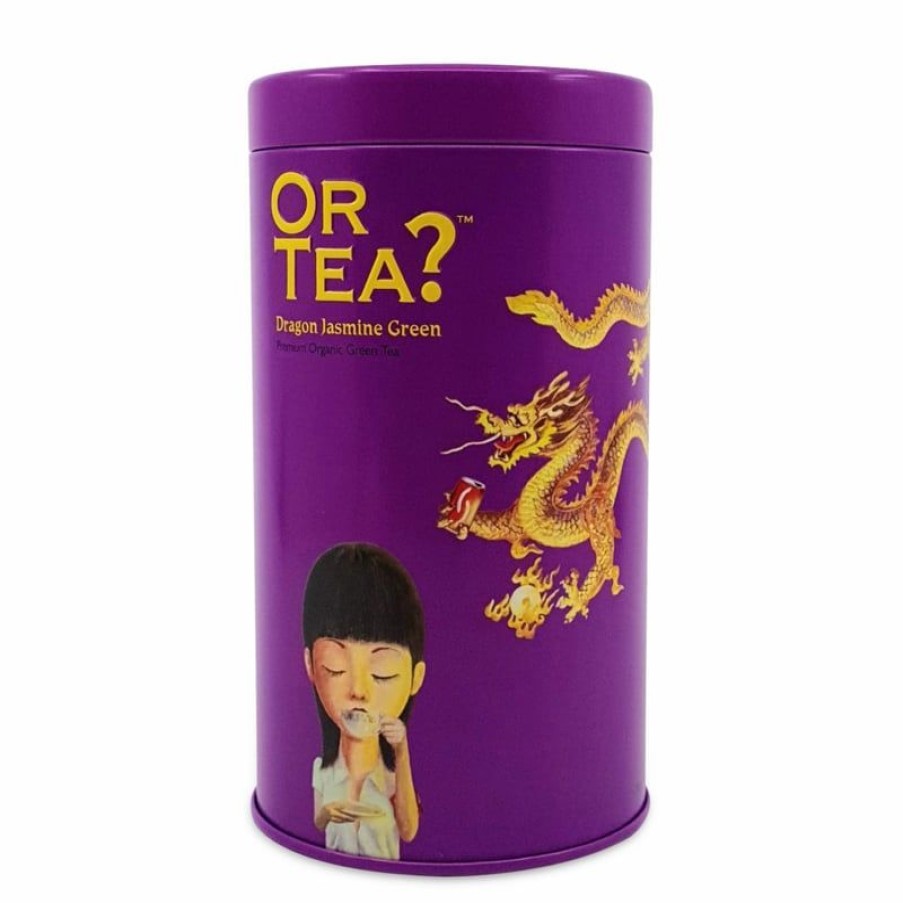 Best Groene Thee Blik - Dragon Jasmine Green - Or Tea?