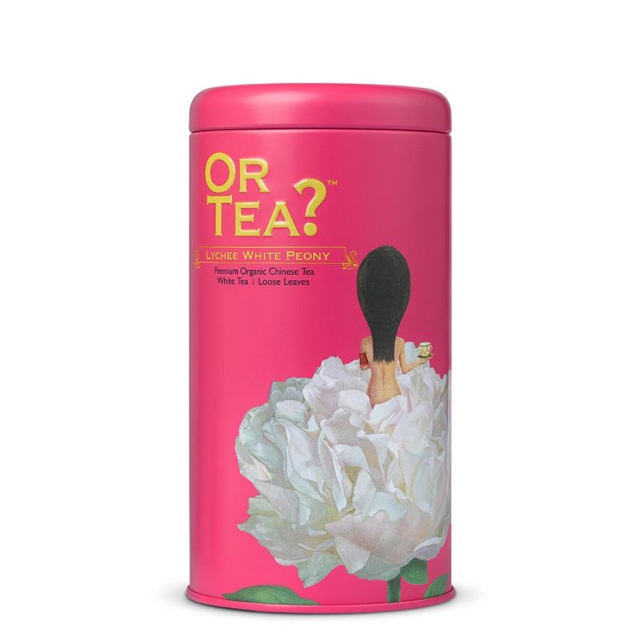 Hot Witte Thee Blik - Lychee White Peony - Or Tea?