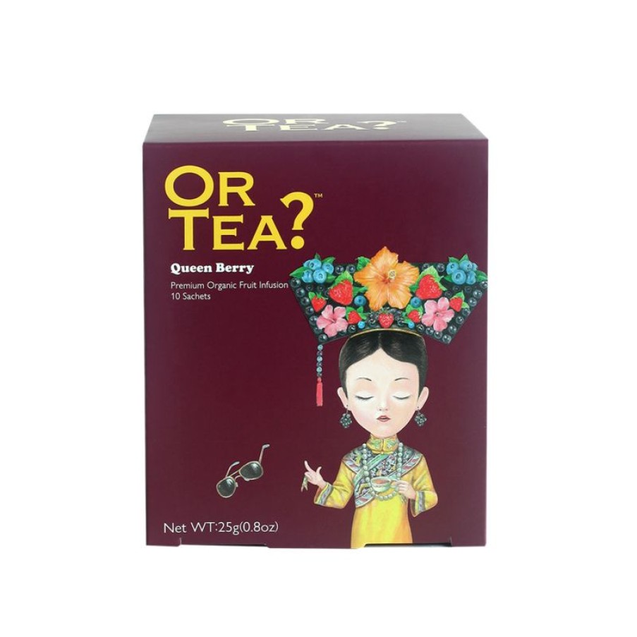 New Doosje Met 10 Theezakjes - Queen Berry - Or Tea?