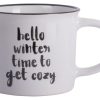 Hot Theemok Hello Winter - 350 Ml - Wit - Gusta