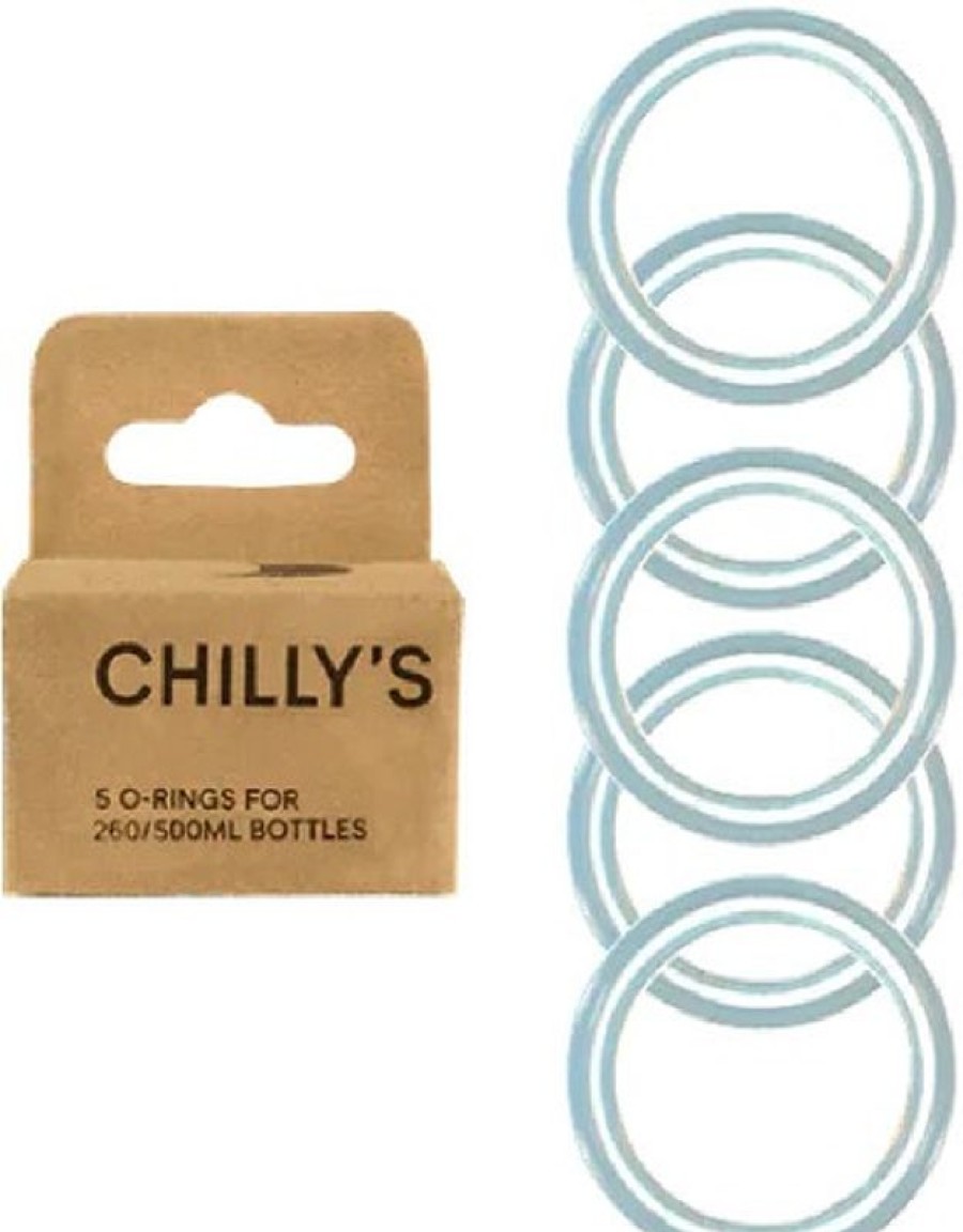 Hot Chillys Bottle - Box Of 5 O-Rings For 260 & 500Ml Bottles