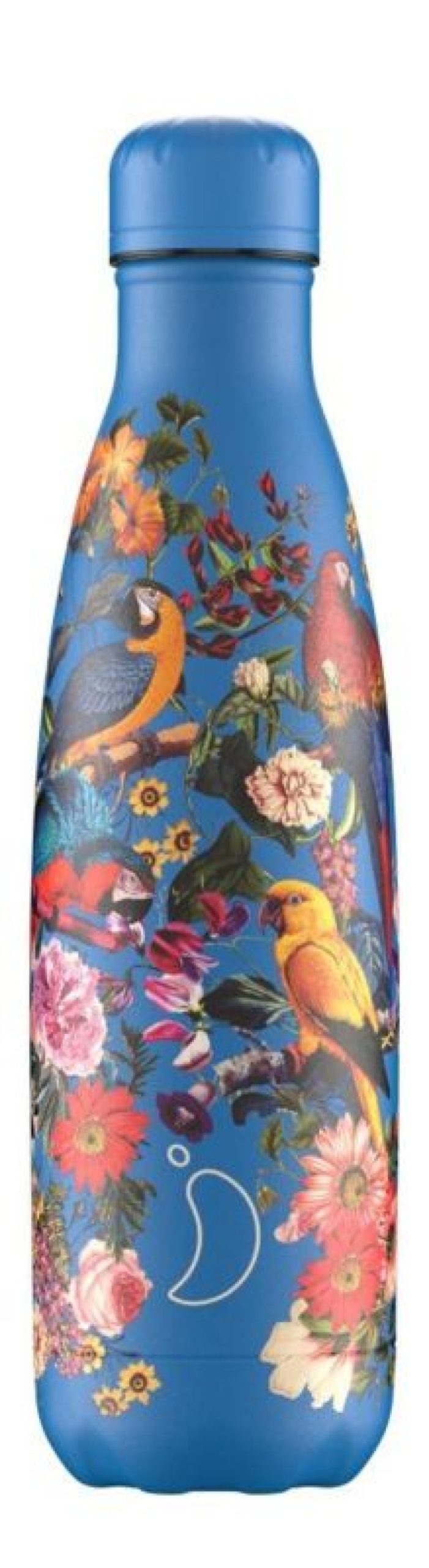 Online Chillys Bottle - Parrot Blooms - 500 Ml