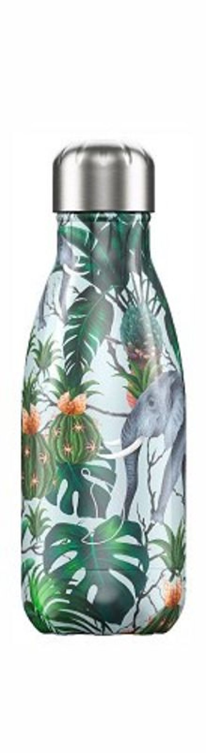 Clearance Chillys Bottle - Tropical Elephant 3D - 260 Ml