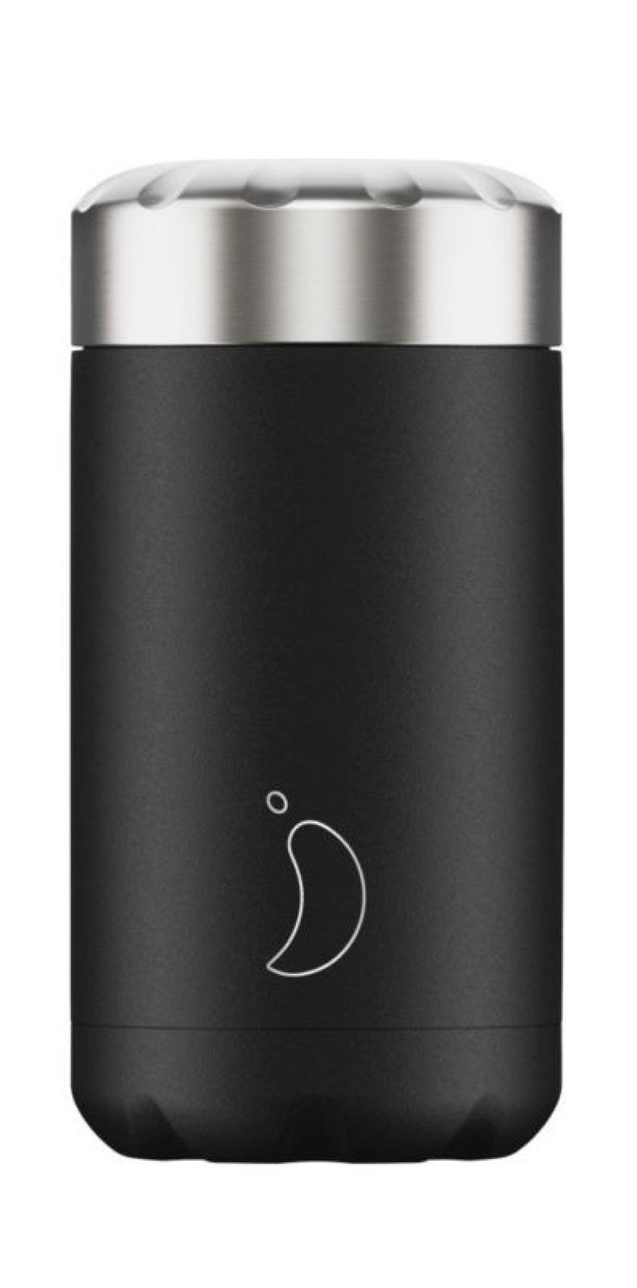 Hot Food Pot - Chillys Bottle- Black Matte - 500 Ml