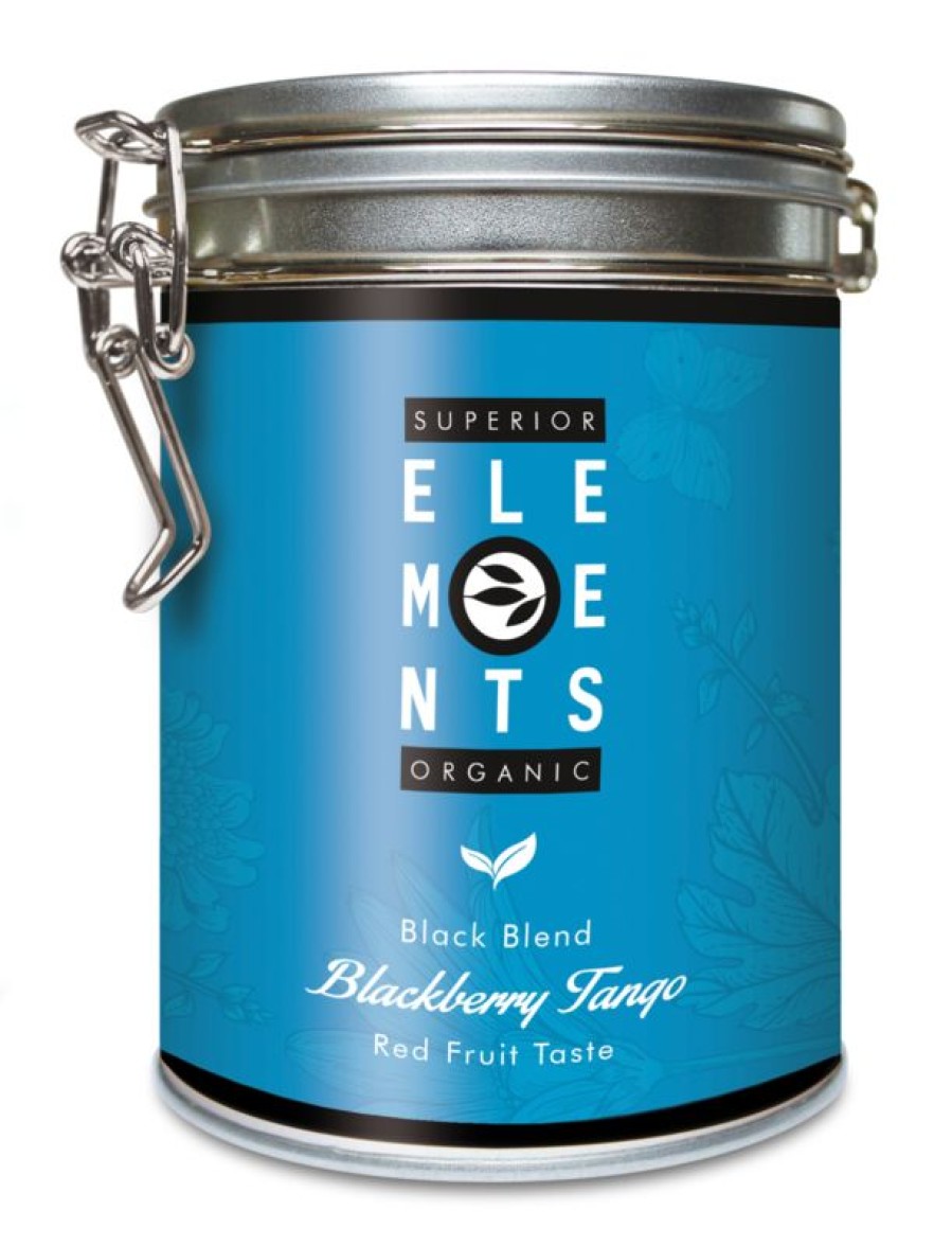 Best Zwarte Thee Blik - Blackberry Tango - Superior Organic Elements