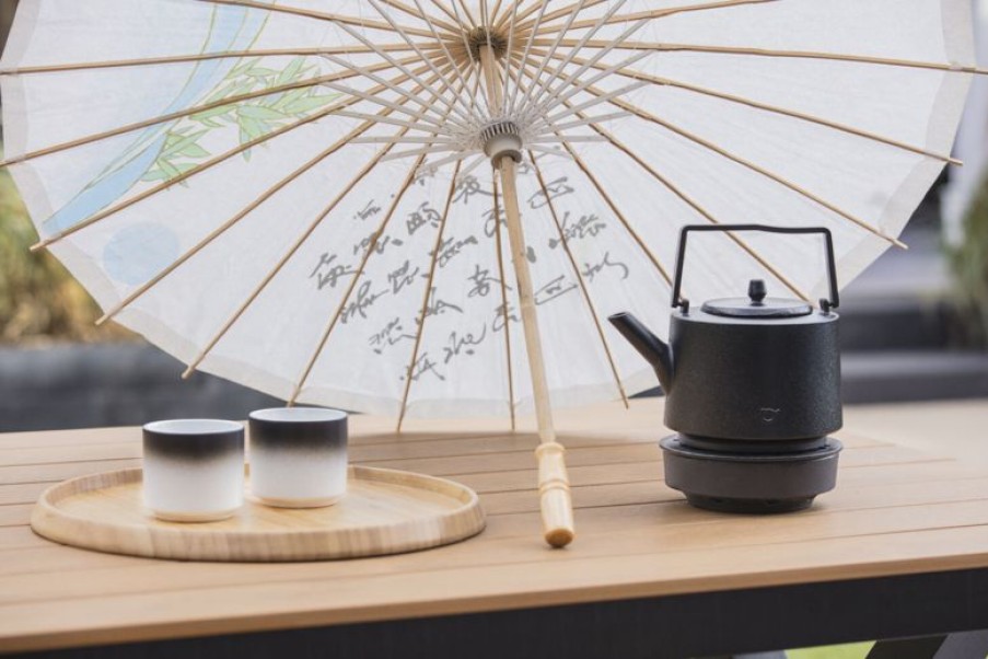 Clearance Giftset Hubei - Theepot En Mokken- Bredemeijer