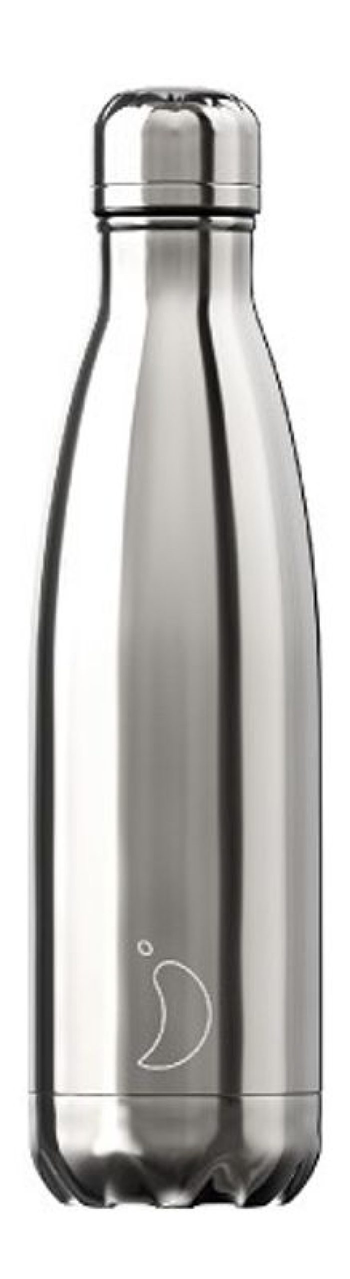 New Chillys Bottle - Silver- 500 Ml