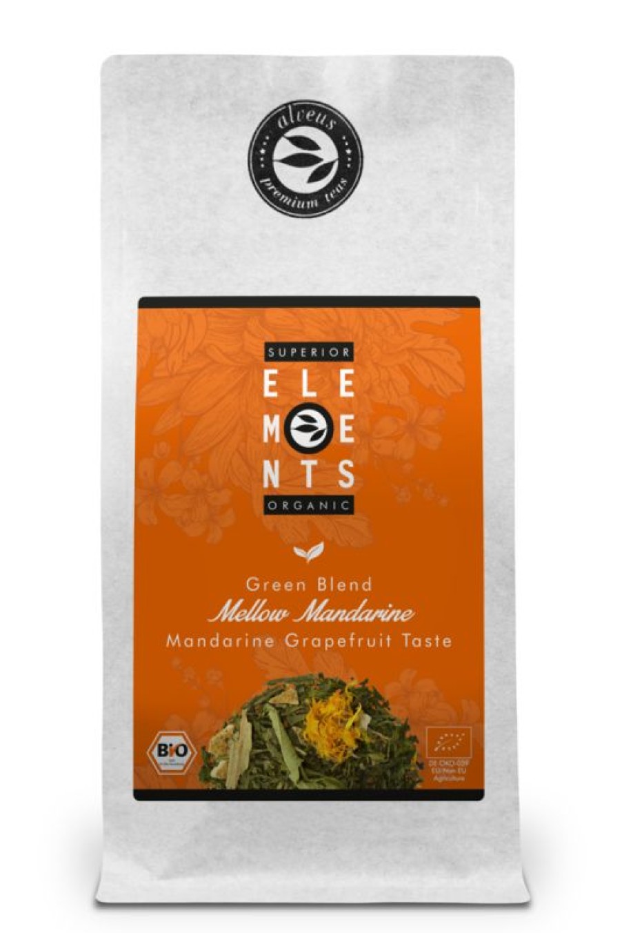 Hot Groene Thee - Mellow Mandarine - Superior Organic Elements