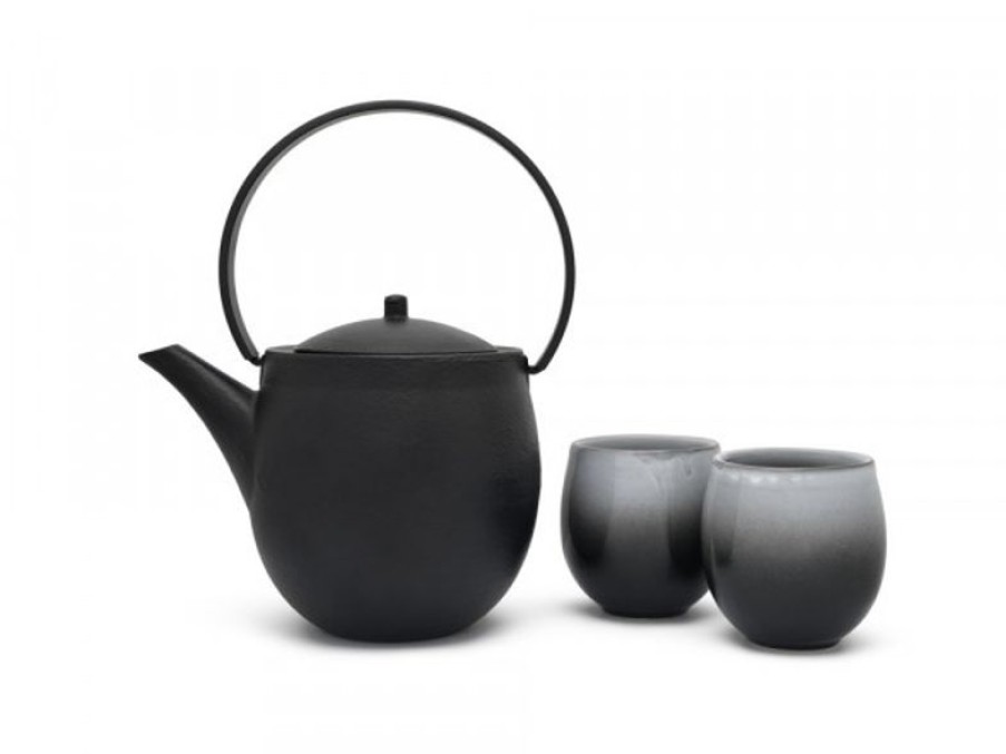 Clearance Giftset Sendai - Theepot En Mokken- Bredemeijer