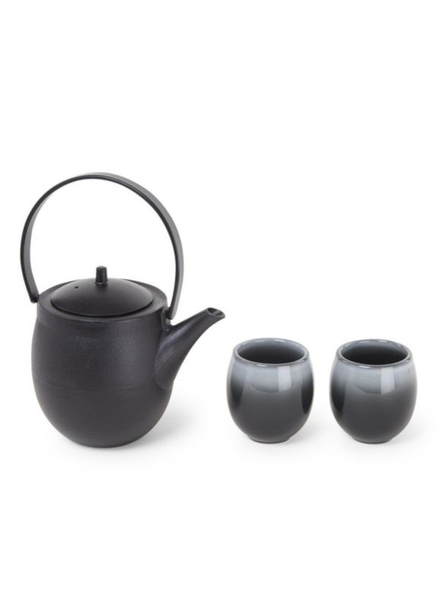 Clearance Giftset Sendai - Theepot En Mokken- Bredemeijer