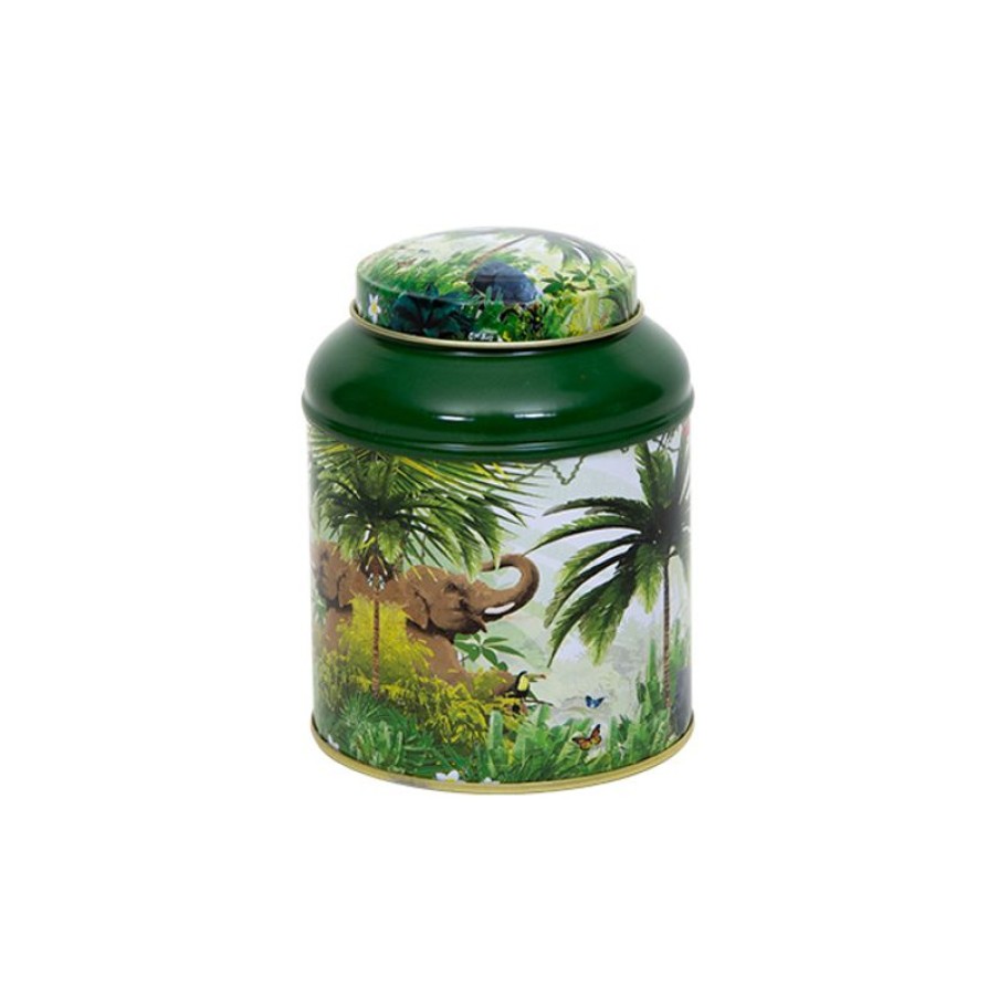 Online Theeblik Rond Met Extra Binnendeksel - 100 Gram - Rain Forest