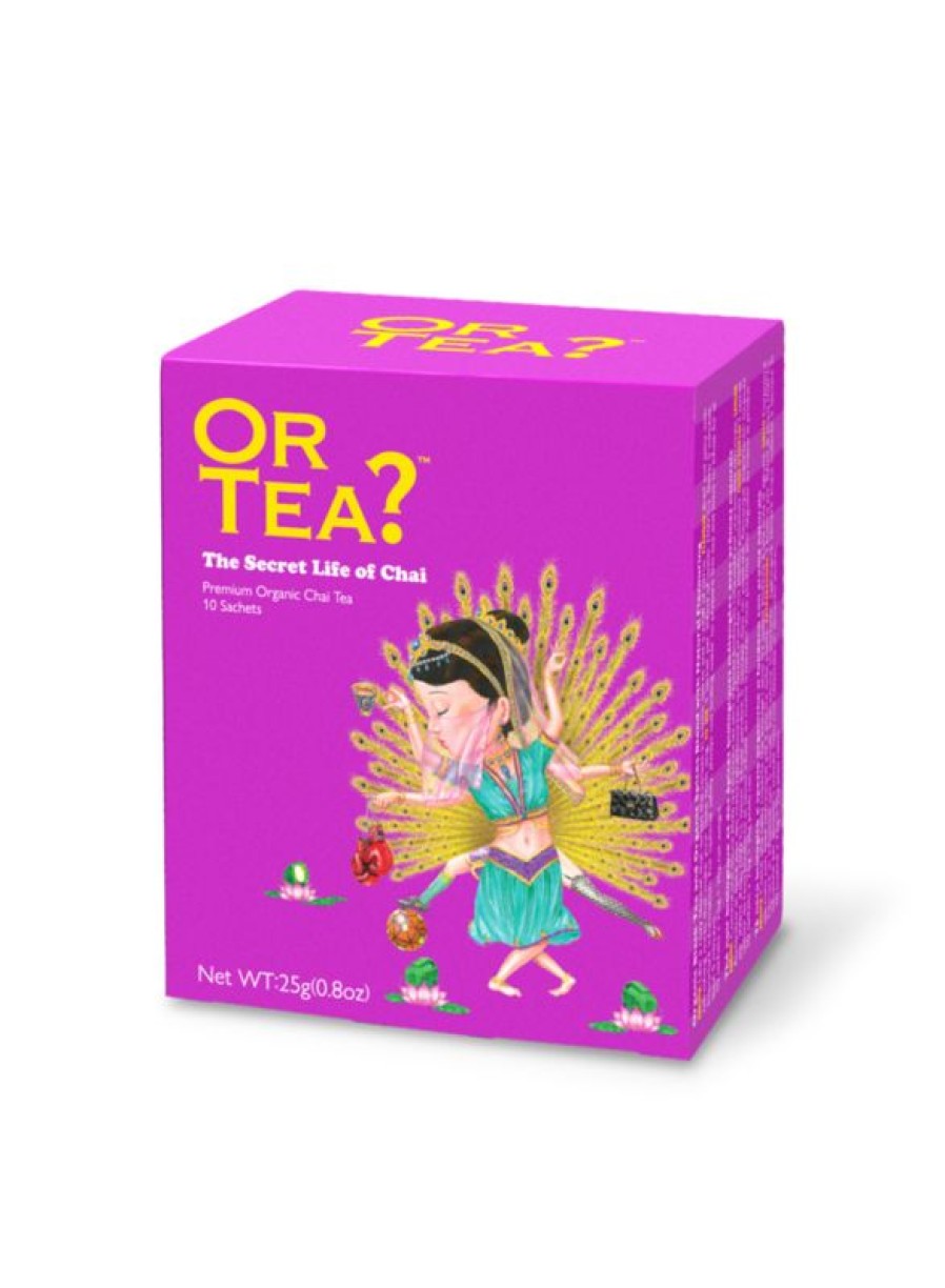 New Doosje Met 10 Theezakjes - The Secret Life Of Chai - Or Tea?