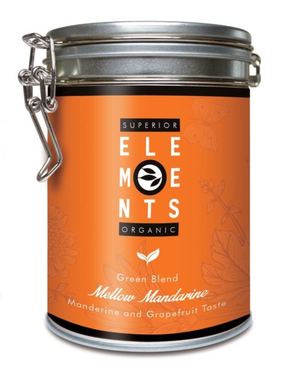 New Groene Thee Blik - Mellow Mandarine - Superior Organic Elements