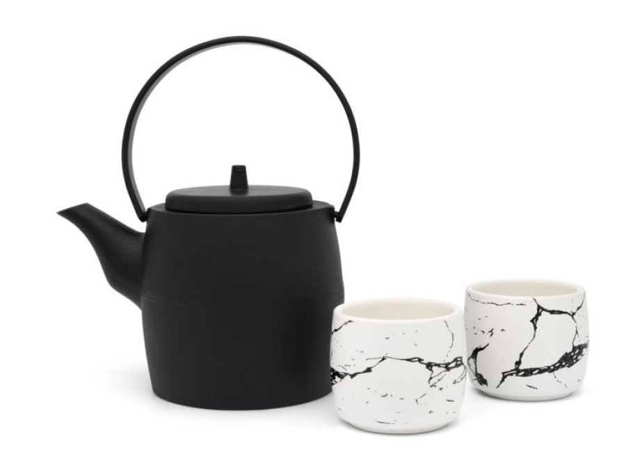 Clearance Giftset Kobe - Theepot En Mokken- Bredemeijer