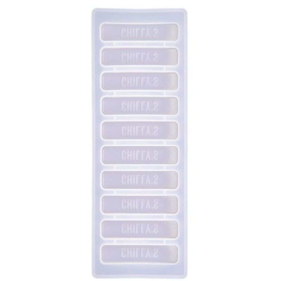 Wholesale Chillys Bottle - Ice Cube Tray White