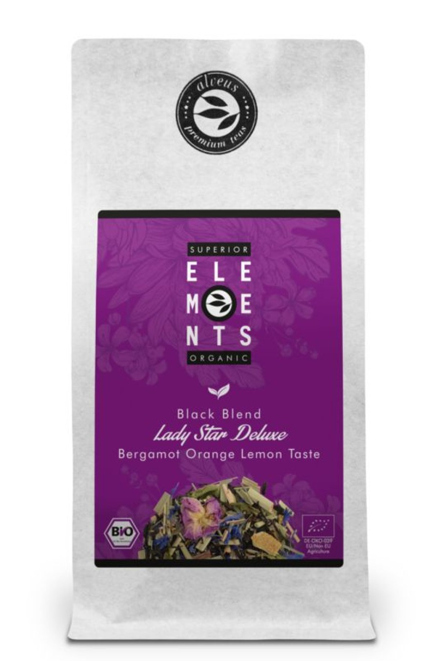 Clearance Zwarte Thee - Lady Star Deluxe - Superior Organic Elements