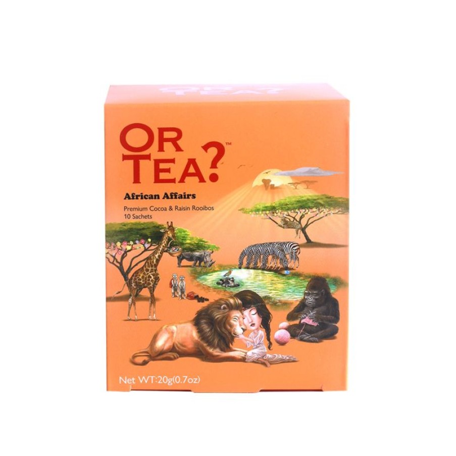 Hot Doosje Met 10 Theezakjes - African Affairs - Or Tea?