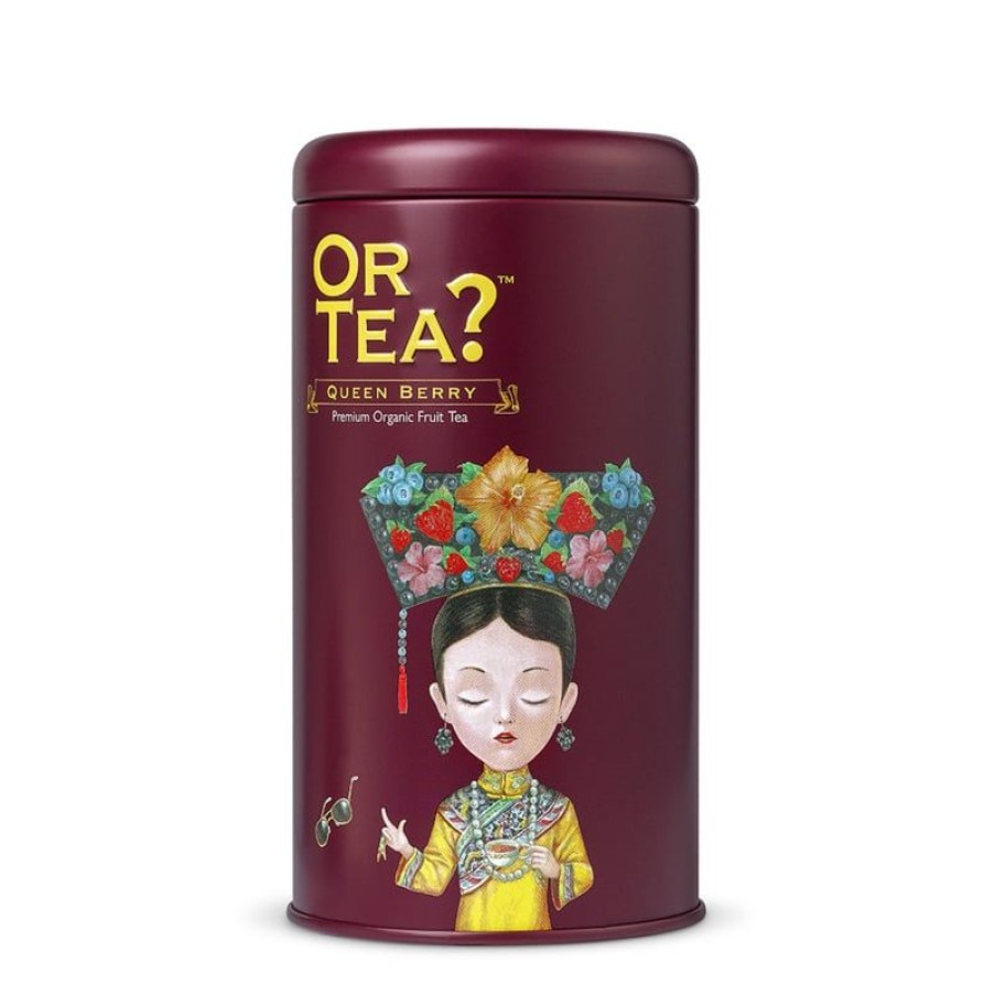 Wholesale Fruit Thee Blik - Queen Berry - Or Tea?