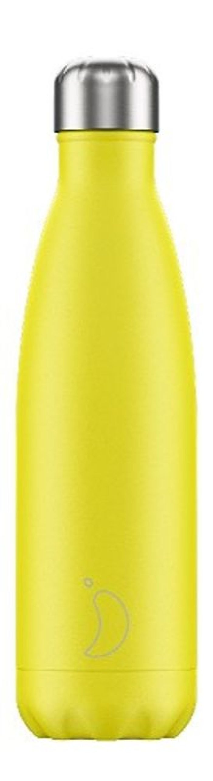 Online Chillys Bottle - Neon Yellow - 500 Ml