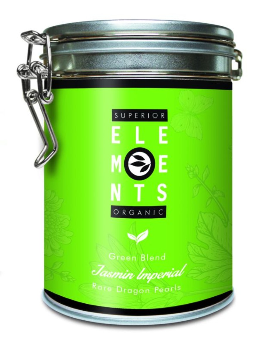 Best Groene Thee Blik - Jasmin Imperial - Superior Organic Elements