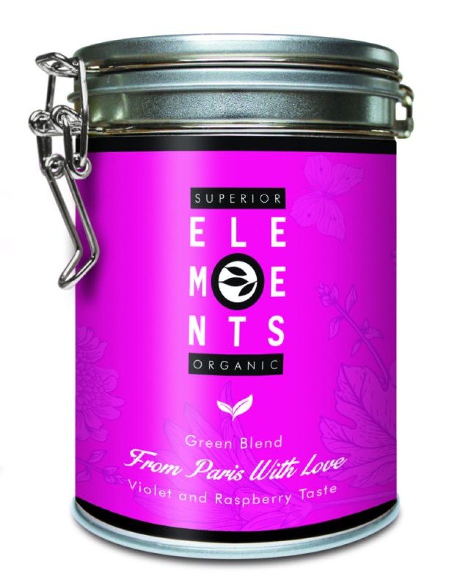 Hot Groene Thee Blik - From Paris With Love - Superior Organic Elements