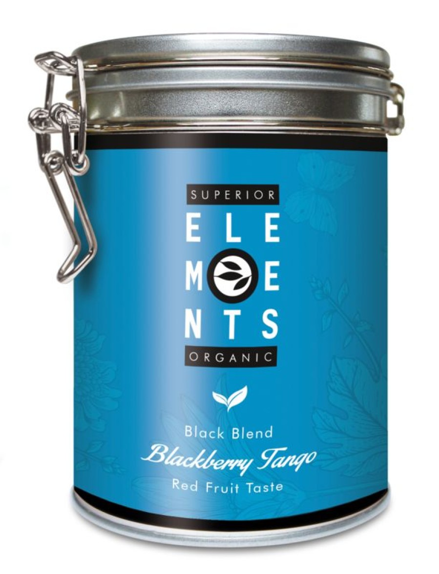 Hot Zwarte Thee Blik - Blackberry Tango - Superior Organic Elements